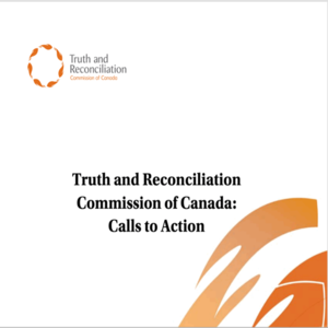 cover image of Truth and Reconciliation Commission of Canada: Calls to Action